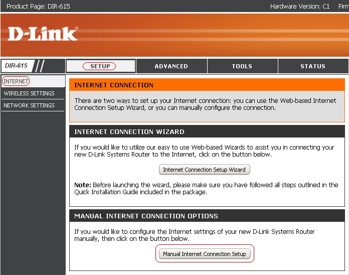 настройка dlink
